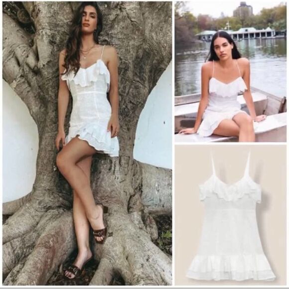 Zara Openwork embroidered dresss - Picture 2 of 14